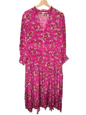 women dark green dresses Layalina Dark Green Maxi Dress With Long Sleeves